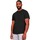 Vêtements Homme T-shirts manches longues Casual Classics Muscle Noir