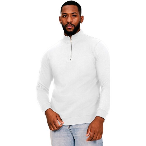 Vêtements Homme Sweats Casual Classics AB597 Blanc