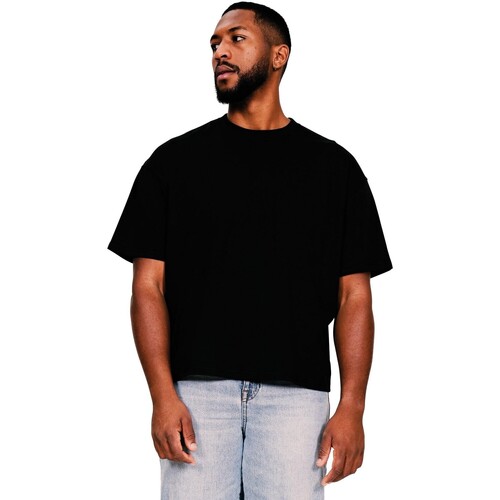 Vêtements Homme T-shirts manches longues Casual Classics AB598 Noir