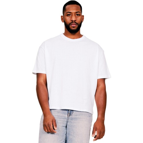Vêtements Homme T-shirts manches longues Casual Classics AB598 Blanc