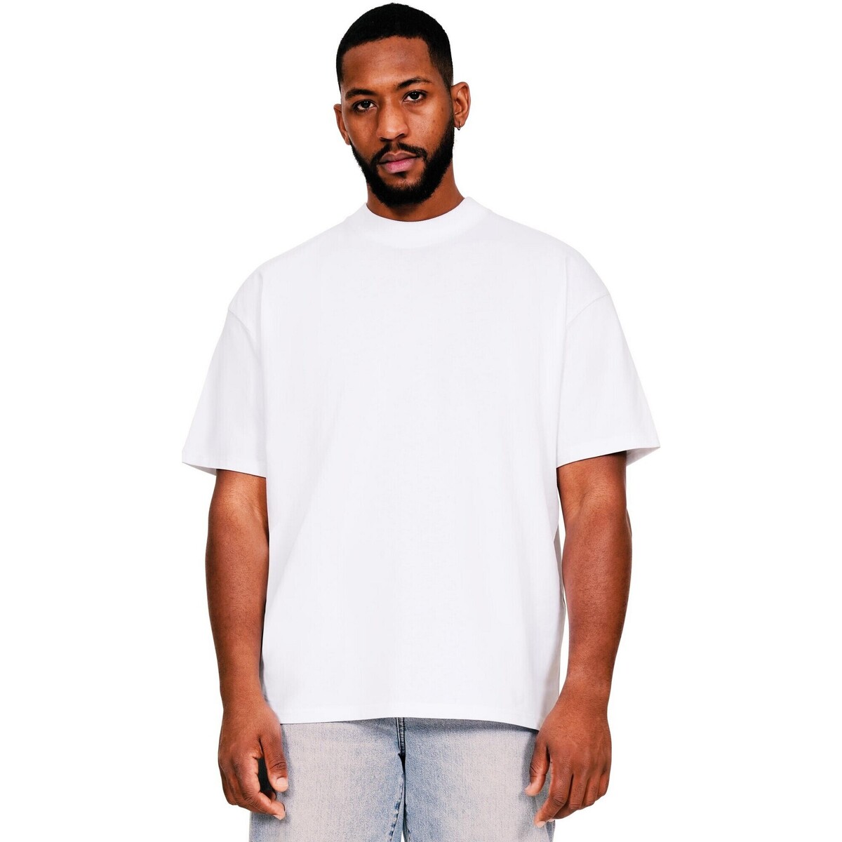 Vêtements Homme T-shirts manches longues Casual Classics AB600 Blanc
