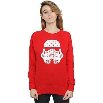 Vêtements Femme Sweats Disney Christmas Stormtrooper Helmet Rouge