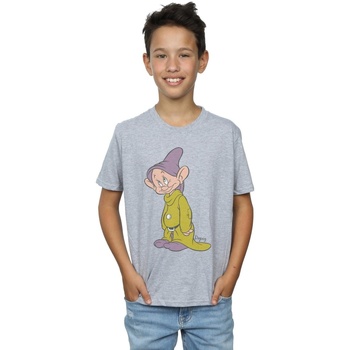 Vêtements Garçon T-shirts manches courtes Disney Classic Dopey Gris