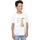 Vêtements Garçon T-shirts manches courtes Disney Mary Poppins Floral Silhouette Blanc