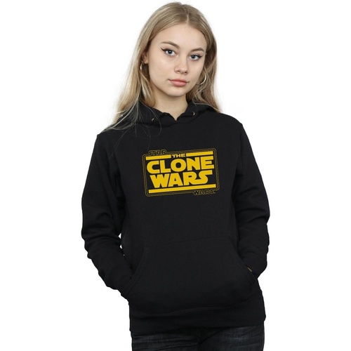 Vêtements Femme Sweats Disney Clone Wars Logo Noir