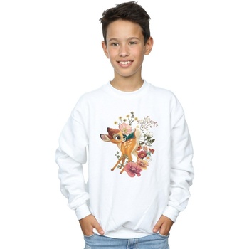 Vêtements Garçon Sweats Disney Bambi Meadow Blanc