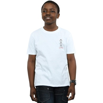Vêtements Garçon T-shirts manches courtes Disney Aristocats Marie Breast Print Blanc
