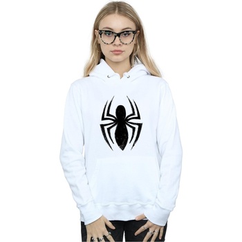 Vêtements Femme Sweats Marvel Spider-Man Ultimate Spider Logo Blanc