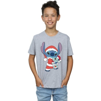 Vêtements Garçon T-shirts manches courtes Disney  Gris