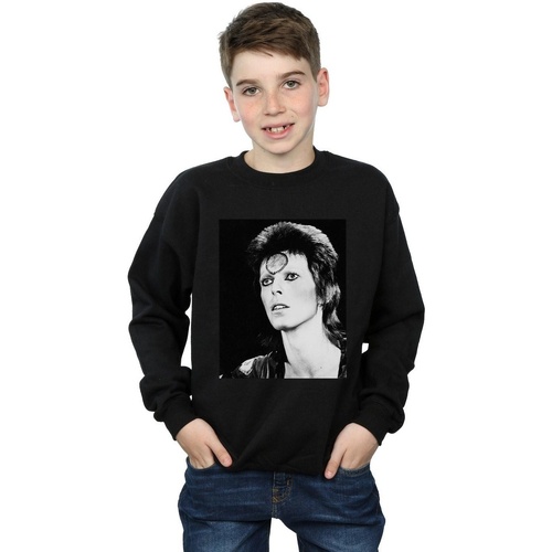 Vêtements Garçon Sweats David Bowie Ziggy Looking Noir