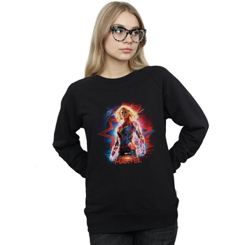 Vêtements Femme Sweats Marvel Captain  Poster Noir