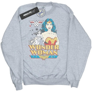 Vêtements Garçon Sweats Dc Comics Wonder Woman Posing Gris