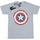 Vêtements Garçon T-shirts manches courtes Marvel Captain America Civil War Distressed Shield Gris