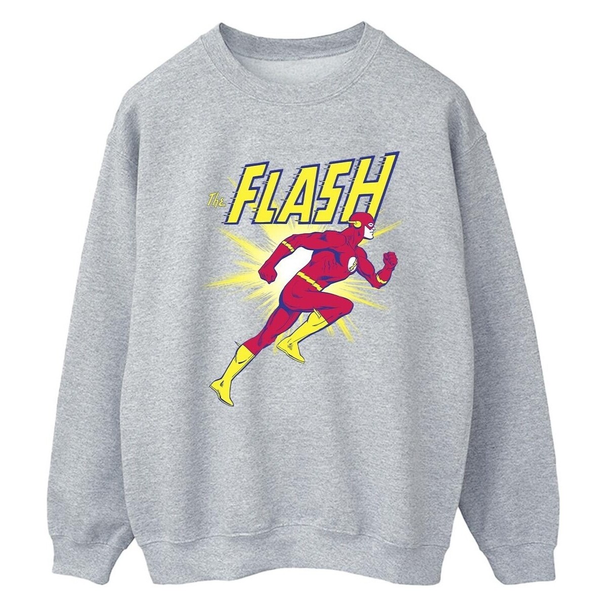 Vêtements Femme Sweats Dc Comics The Flash Running Gris