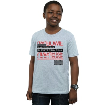 Vêtements Garçon T-shirts manches courtes David Bowie Sélection enfant à moins de 70 Gris
