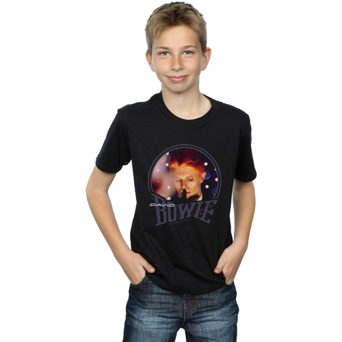 Vêtements Garçon T-shirts manches courtes David Bowie Quiet Lights Noir