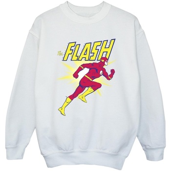Vêtements Fille Sweats Dc Comics The Flash Running Blanc