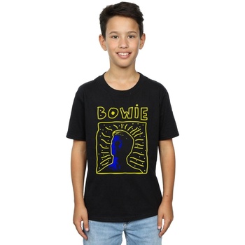 Vêtements Garçon T-shirts manches courtes David Bowie 90s Frame Noir