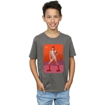 Vêtements Garçon T-shirts & Polos David Bowie On Mars Multicolore