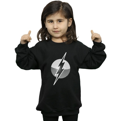 Vêtements Fille Sweats Dc Comics Flash Spot Logo Noir
