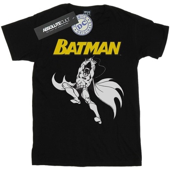 Vêtements Fille T-shirts manches longues Dc Comics Batman Jump Noir