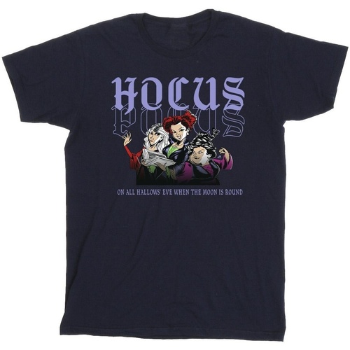 Vêtements Garçon T-shirts manches courtes Disney Hocus Pocus Hallows Eve Bleu