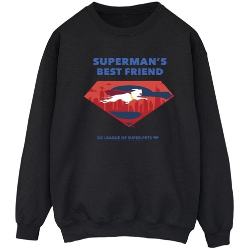 Vêtements Femme Sweats Dc Comics DC League Of Super-Pets Superman's Best Friend Noir