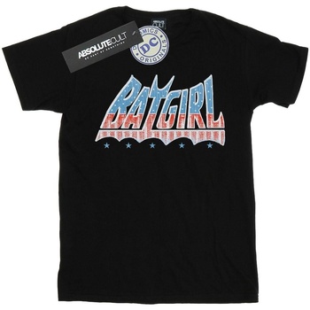 Vêtements Fille T-shirts manches longues Dc Comics Batgirl American Logo Noir