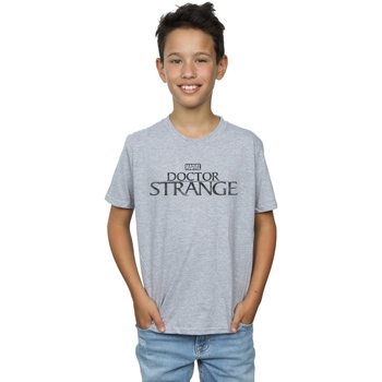 Vêtements Garçon T-shirts manches courtes Marvel Doctor Strange Logo Gris