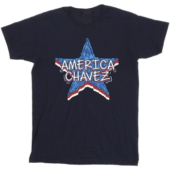 Vêtements Garçon T-shirts manches courtes Marvel Doctor Strange America Chavez Bleu