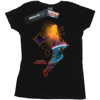 Vêtements Femme T-shirts manches longues Marvel Captain  Nebula Flight Noir