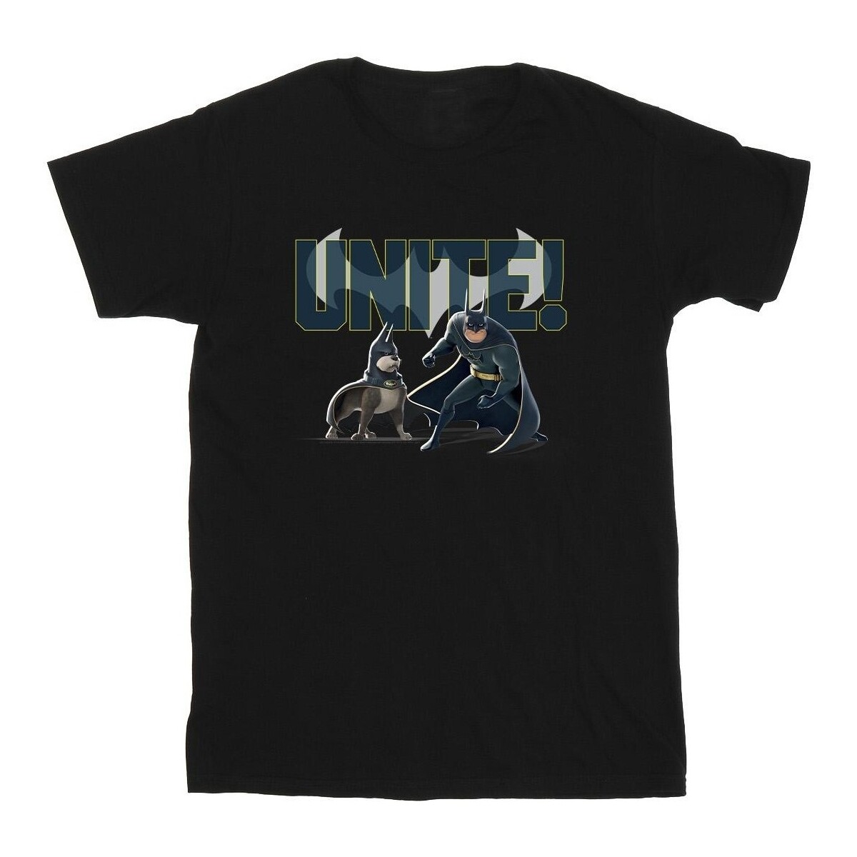 Vêtements Garçon T-shirts manches courtes Dc Comics DC League Of Super-Pets Unite Pair Noir