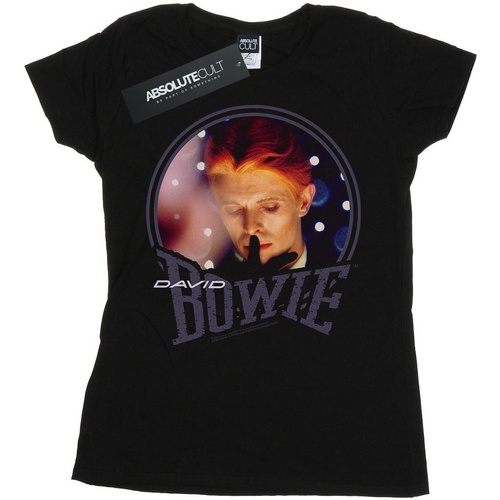 Vêtements Femme T-shirts manches longues David Bowie Quiet Lights Noir