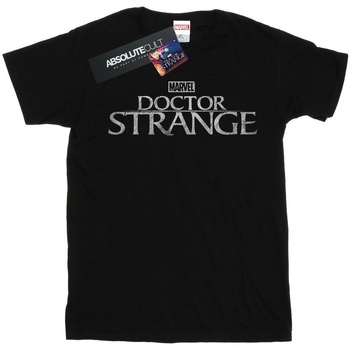 Vêtements Fille T-shirts manches longues Marvel Doctor Strange Logo Noir