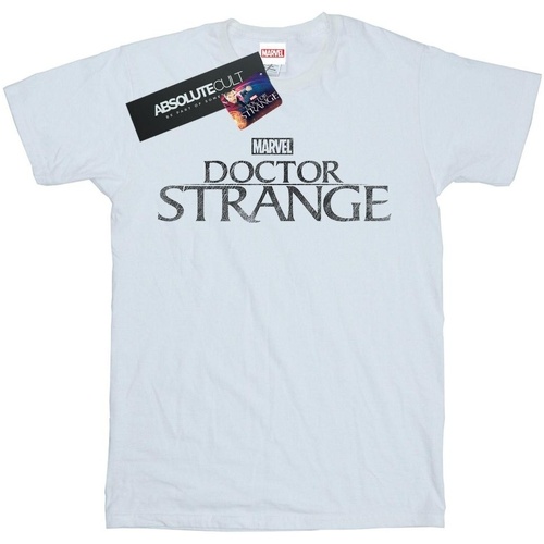 Vêtements Fille T-shirts manches longues Marvel Doctor Strange Logo Blanc