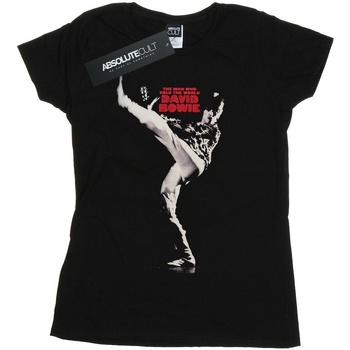 Vêtements Femme T-shirts manches longues David Bowie  Noir