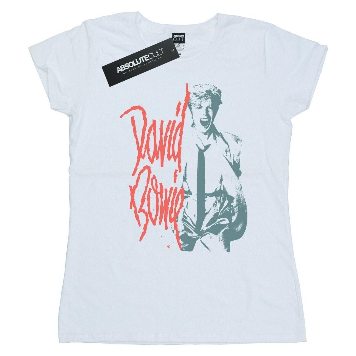 Vêtements Femme T-shirts manches longues David Bowie Mono Shout Blanc