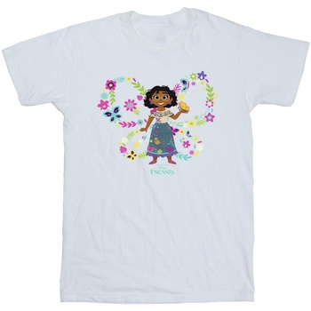 Vêtements Garçon T-shirts manches courtes Disney Encanto Mirabel Butterfly Blanc