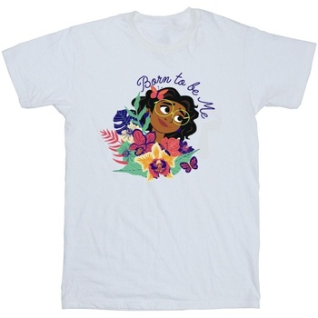 Vêtements Garçon T-shirts manches courtes Disney Encanto Born To Be Me Blanc