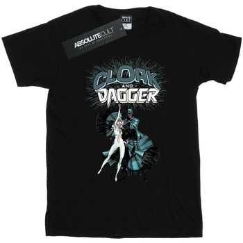 Vêtements Homme T-shirts manches longues Marvel Cloak And Dagger Shadow Dance Noir