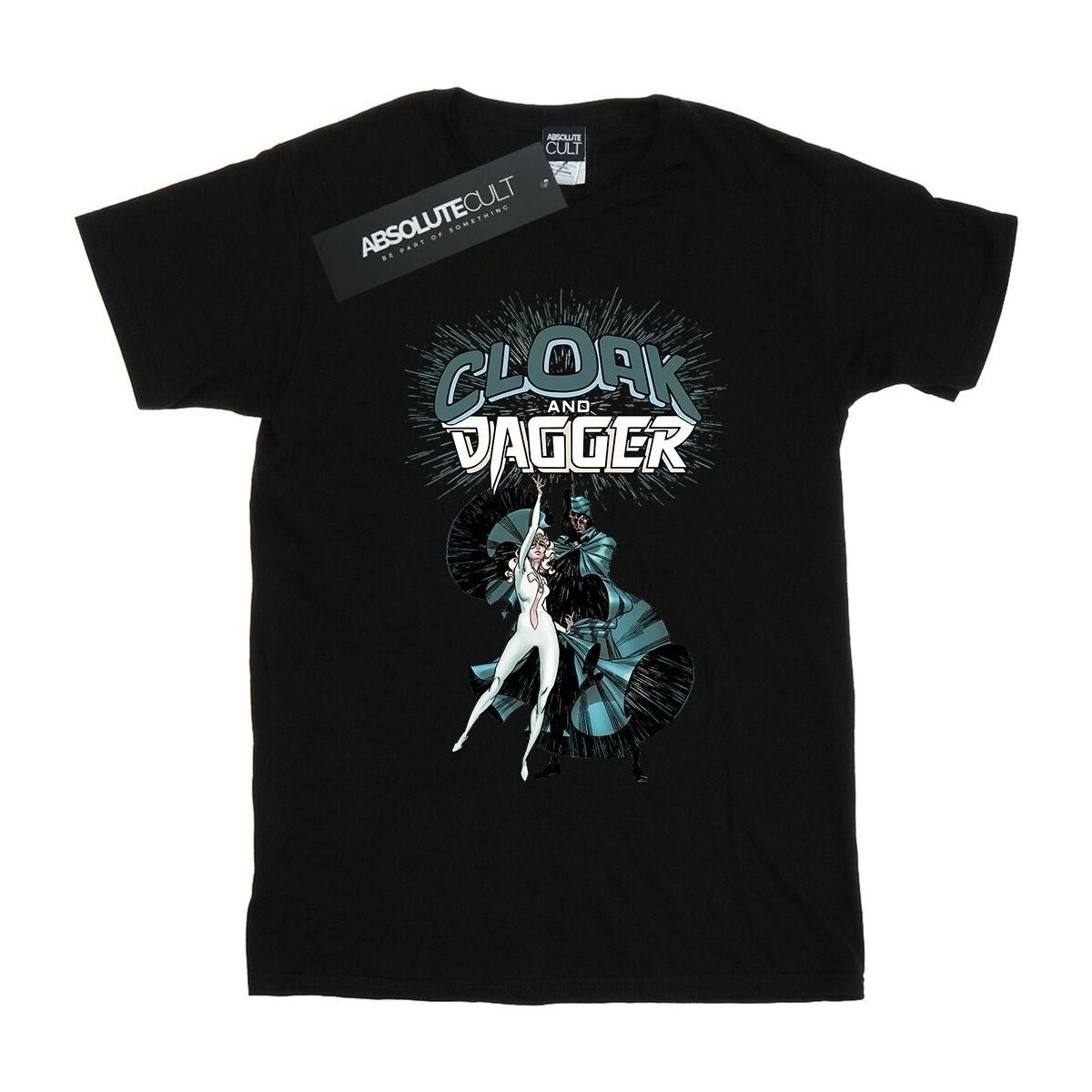 Vêtements Homme T-shirts manches longues Marvel Cloak And Dagger Shadow Dance Noir