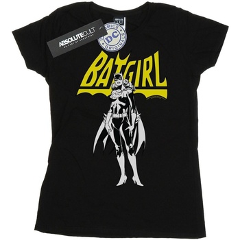 Vêtements Femme T-shirts manches longues Dc Comics Batgirl Pose Noir