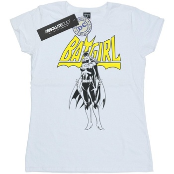 Vêtements Femme T-shirts manches longues Dc Comics Batgirl Pose Blanc
