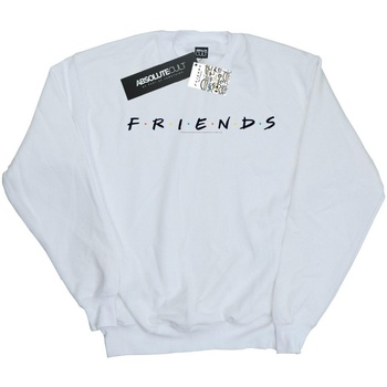 Vêtements Fille Sweats Friends Text Logo Blanc