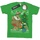Vêtements Garçon T-shirts manches courtes The Flintstones Christmas Fair Isle Vert