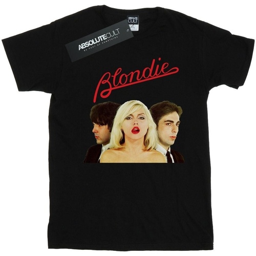 Vêtements Fille T-shirts manches longues Blondie Band Trio Noir