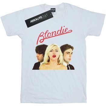 Vêtements Fille T-shirts manches longues Blondie Band Trio Blanc