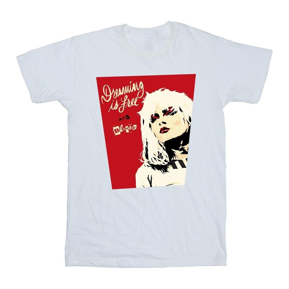 Vêtements Fille T-shirts manches longues Blondie Dreaming Is Free Blanc