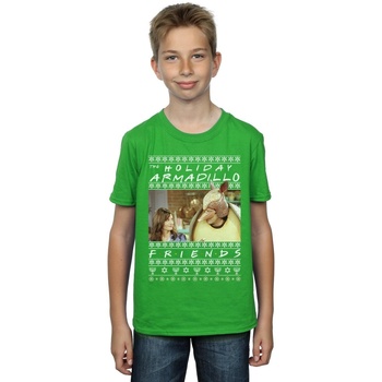 Vêtements Garçon T-shirts manches courtes Friends  Vert