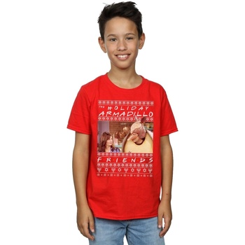 Vêtements Garçon T-shirts manches courtes Friends Fair Isle Holiday Armadillo Rouge